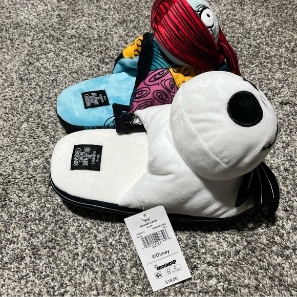 Nightmare Before Christmas Womens Slip On Slippers Size 9/10 - Picture 2 of 5